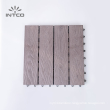 INTCO Easy Install Interlocking Waterproof Fireproof Modern Decoration Outdoor Floor DIY WPC Composite Decking